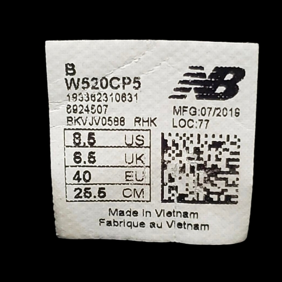 New Balance Women's 520 V5 Comfort Ride Running Shoes Size 8.5 - Picture 13 of 14